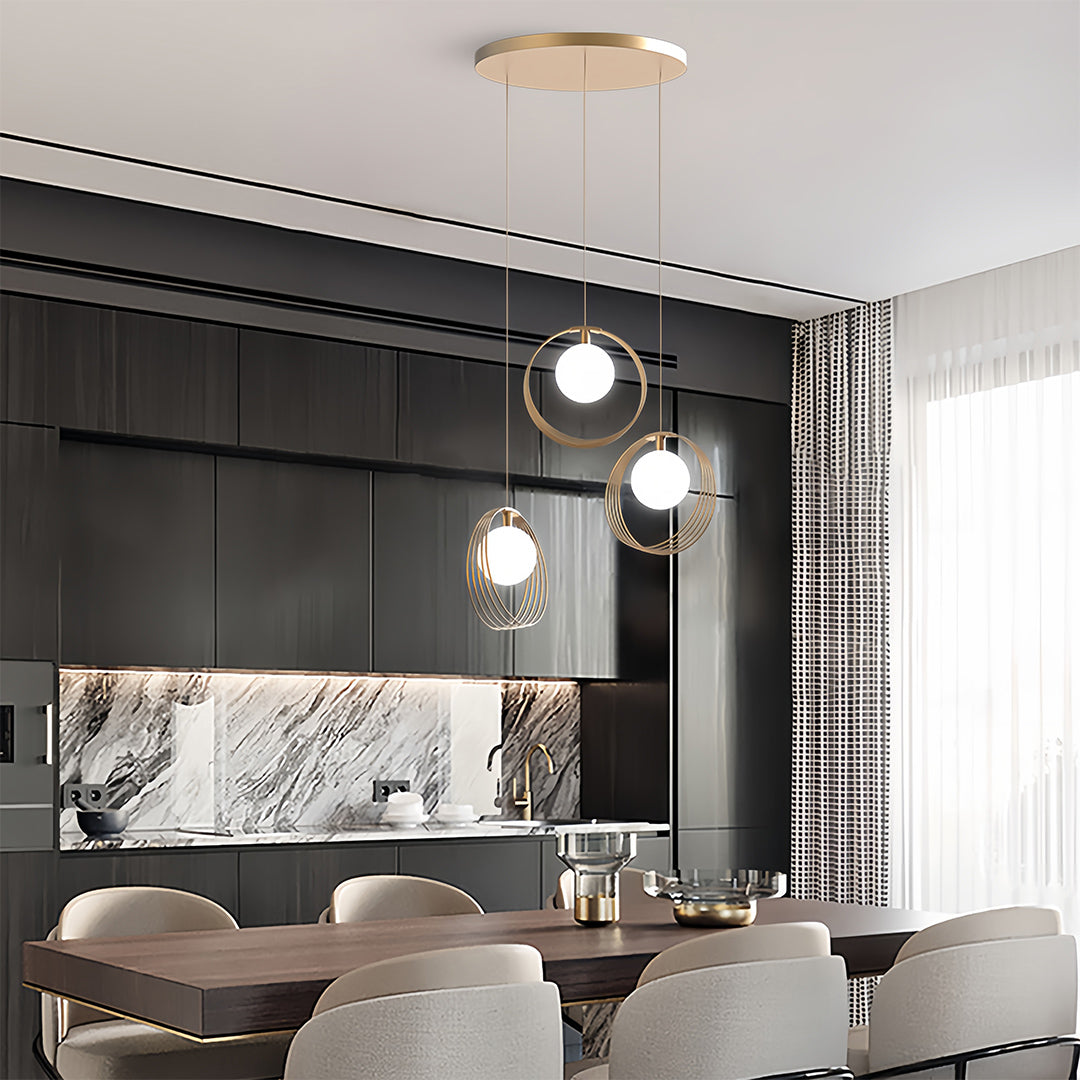 Elegant pendant light for dining