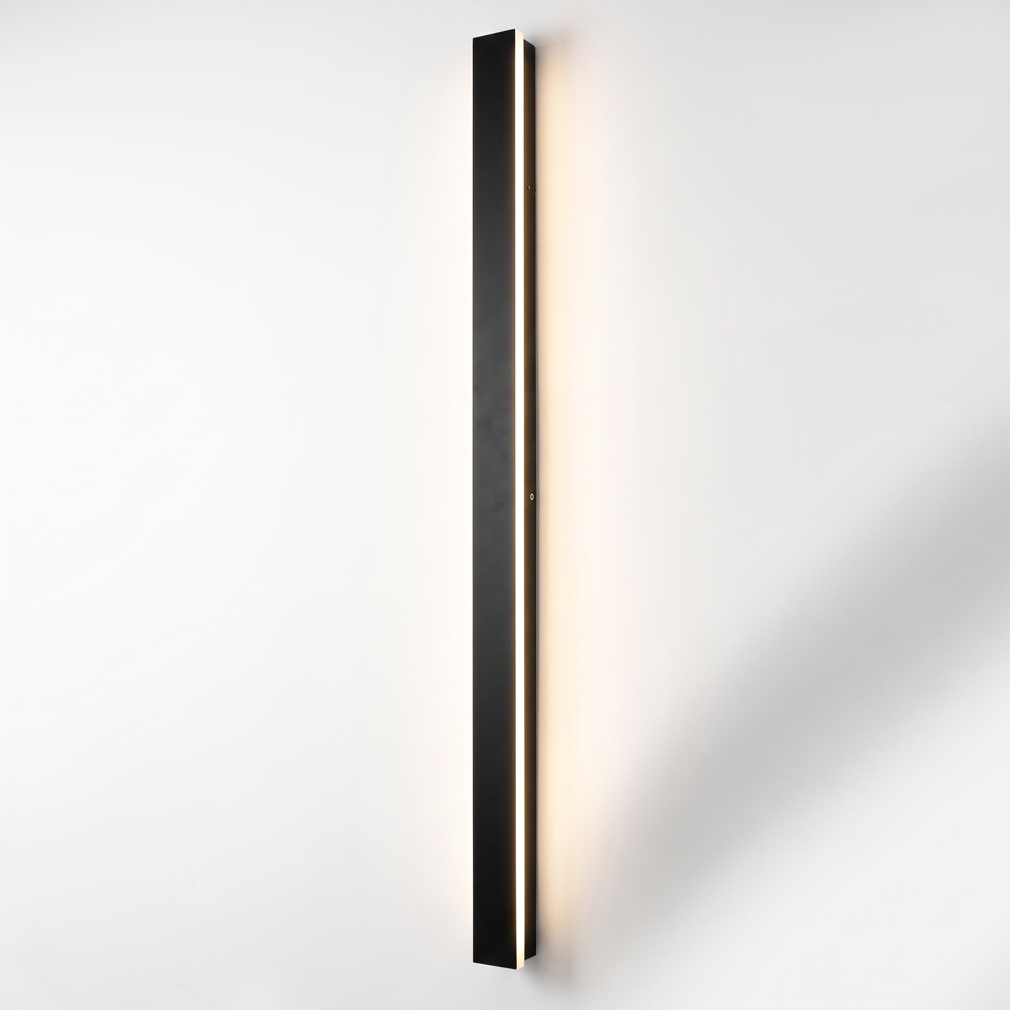 Architectural Outdoor Wall Light LED Black Linear Designer Exterior Sconce for Modern Landscape Patio Garden Lighting