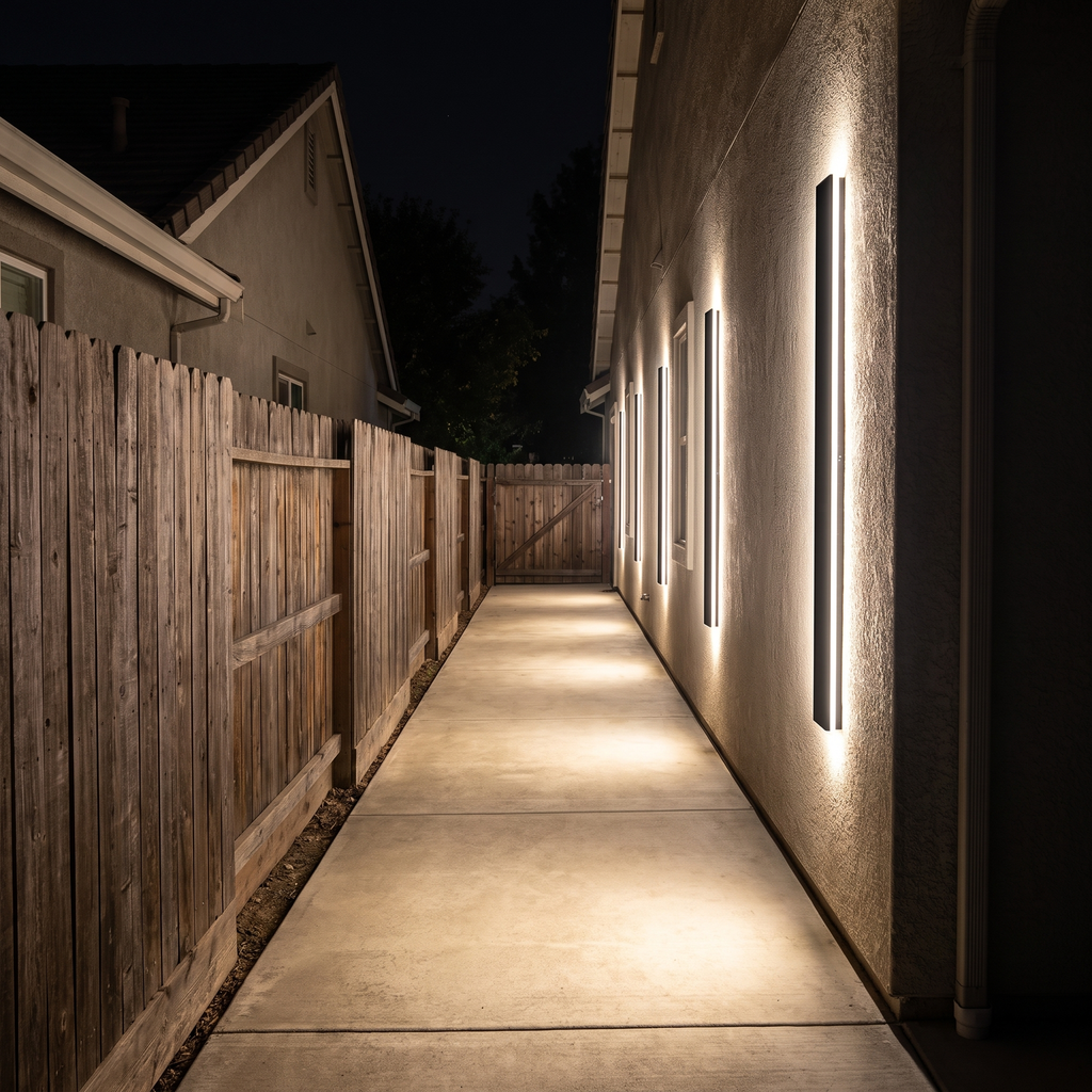 Bright Outdoor Wall Light LED Security Sconce Waterproof IP65 for Driveway Garage Front Door Porch Exterior Lighting