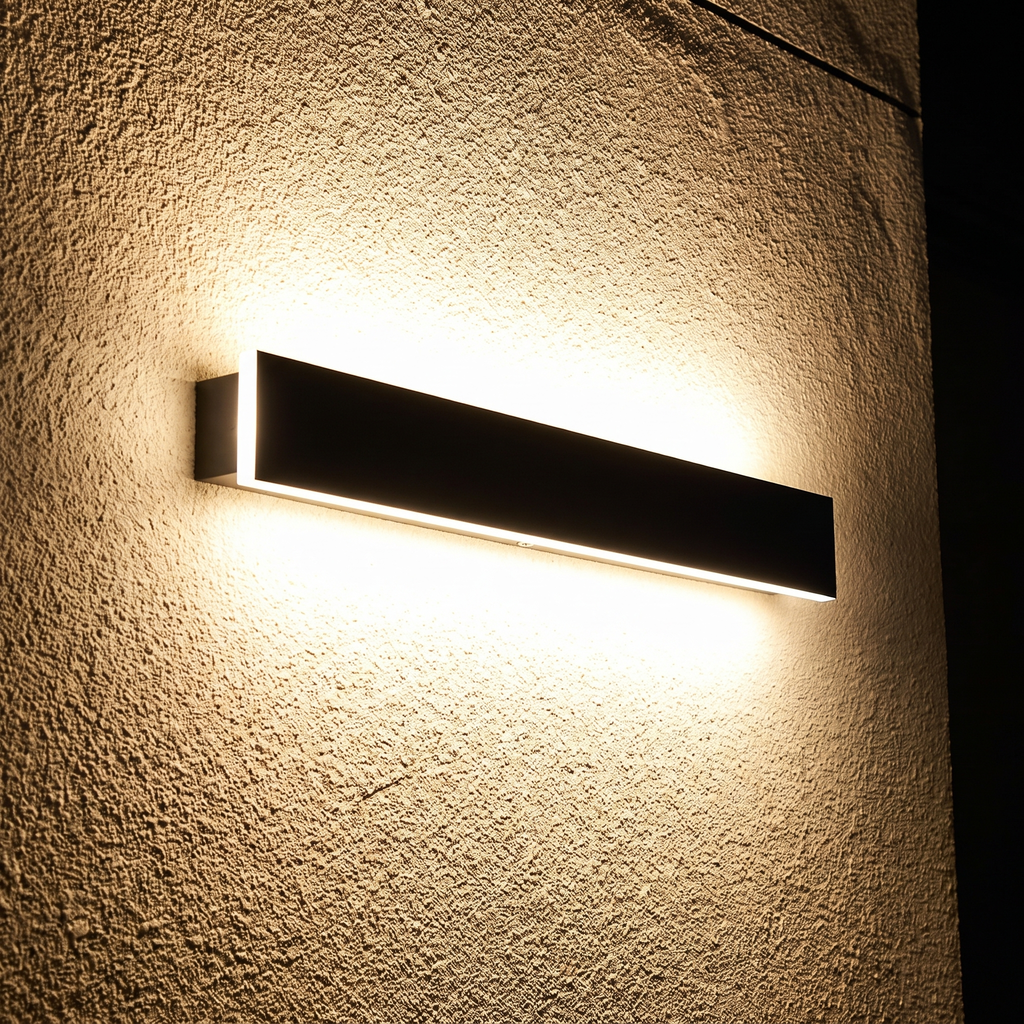 Bright Outdoor Wall Light LED Security Sconce Waterproof IP65 for Driveway Garage Front Door Porch Exterior Lighting